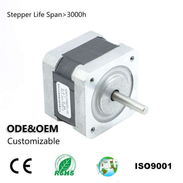 Buy cheap Nema17 42BYGHM Series Hybrid Stepper Motor 42mm 11.2V 0.4A from wholesalers