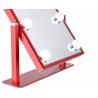 Buy cheap Smart Touch Screen Desktop Led MakeUp Mirror With Battery Aluminum Frame from wholesalers