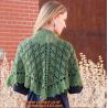 Buy cheap Hand Knitted Poncho, Brown Scarf,Wool Knitted Sweater Green Free Knitting Crochet Woman from wholesalers