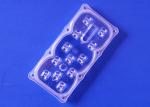 Buy cheap 147*72 Degree Angle Power Led Lens 10+2 Led Lens Array For 3030/3535/5050 Leds from wholesalers