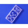 Buy cheap 147*72 Degree Angle Power Led Lens 10+2 Led Lens Array For 3030/3535/5050 Leds from wholesalers