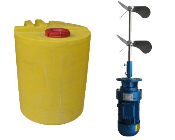 Buy cheap 0.37kw 220v Electric Paddle IBC Tank Mixer Chemical Liquid Propeller Agitator Mixer from wholesalers