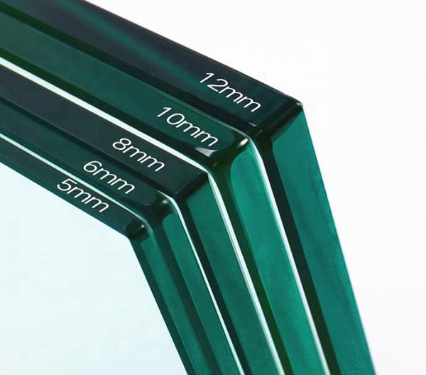 Buy cheap Construction Flat Toughened Glass 6mm 8mm 10mm 12mm Door Tempered Glass from wholesalers