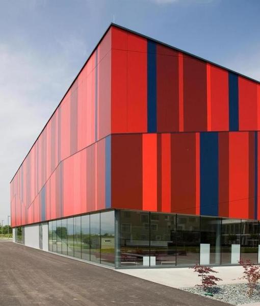 Buy cheap Prefab Aluminium Curtain Wall Cladding Profile Tile Rgb Long Facade from wholesalers