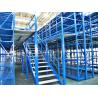 Buy cheap Long Span Pallet Rack Mezzanine Catwalk Systems With Adjustable Steel Decking from wholesalers