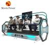 Buy cheap 2.5kw Virtual Reality Roller Coaster Simulator 4 Seats 9D VR Cinema Space Theater from wholesalers