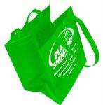 Foldable Non Woven Packaging Bags , Laminated Grocery Tote Bags Custom Printed