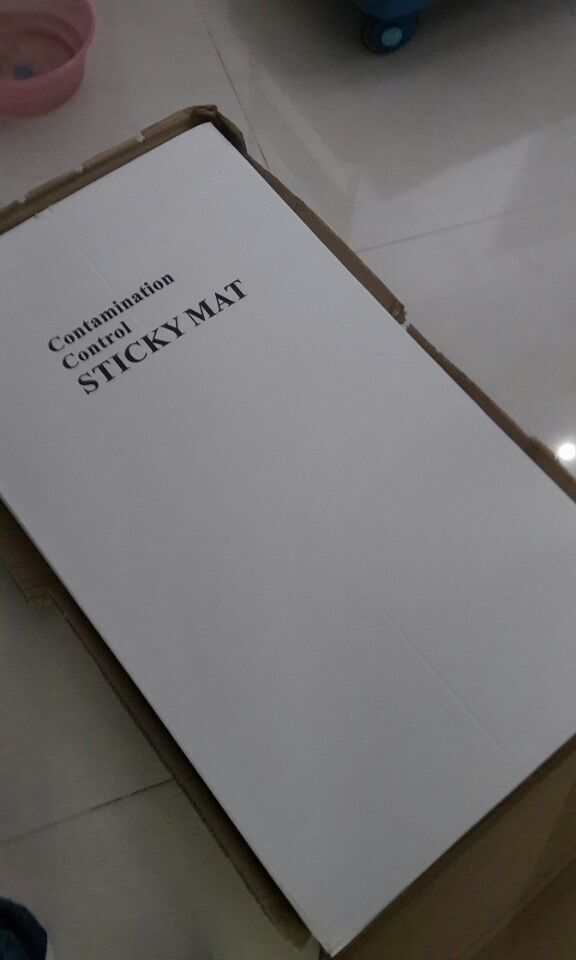 PE Film Cleanroom Sticky Mat Disposable Adhesive Dirt Remove Tacky Mat