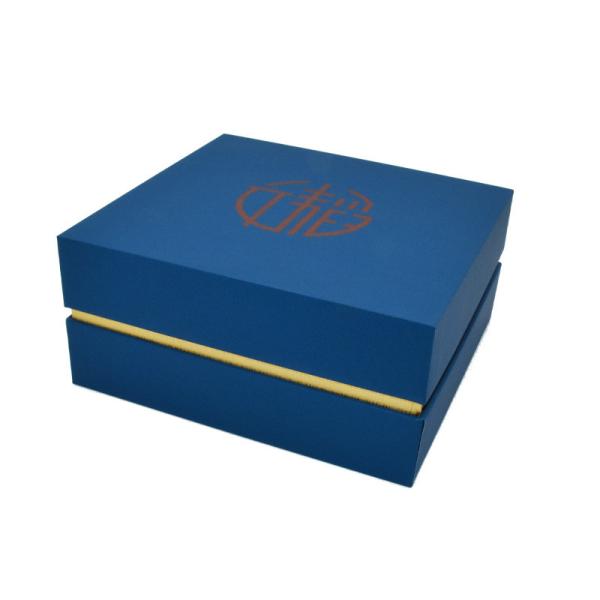 Buy cheap CMYK Personalised Large Square Gift Boxes Cardboard Wrapped Silk Cloth Healthcare Packaging from wholesalers