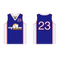 Buy cheap Round Neck BSCI Basketball Team Uniform / Teamwear Chest Width 36-69cm product