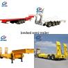 Buy cheap Low Bed Semi Trailer 2 Axle 3 Axle 4 Axle Lowboy 13000*3000*1100 mm Gooseneck Trailer from wholesalers