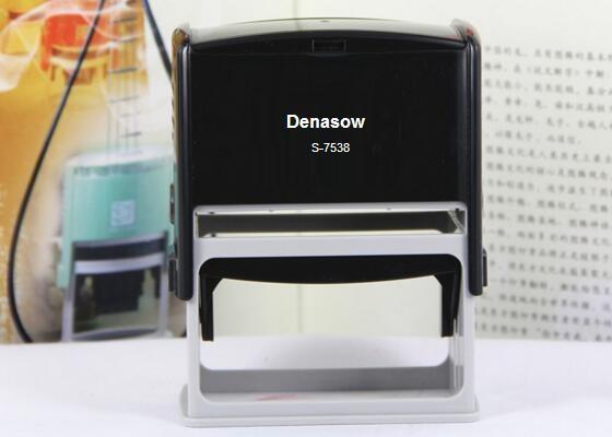 Buy cheap Denasow Square 75x38mm Red/Black Plastic Self-inking Big Custom Return Address Stamp from wholesalers