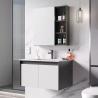 Buy cheap Environment Friendly Painted Bathroom Vanity Unit 800mm Mirror lighted from wholesalers