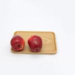 300mm X 200mm Polished Wooden Serving Tray Beech Wood Fruit Tray