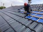Optimum Operation Voltage 5.98 V Solar Roof Curve Green Tile 50W Thin Film Power