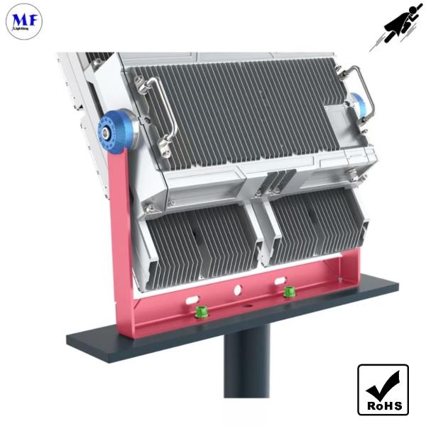 450W 5 Years Warranty LED Stadium Flood Light 3 Modules Design Beam Angle 15°