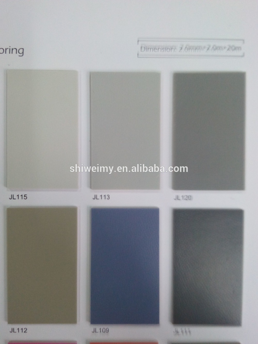 Excellent stain Resistance Plastic Flooring, PVC Flooring