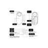 Buy cheap Door Sensor Window Door Magnetic Sensor Alarm Security Safety from wholesalers