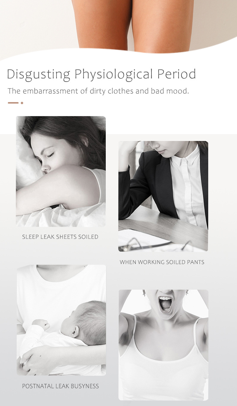 Mid-Rise Leak Proof Period Underwear XS-6XL Lace Menstrual Period Underwear
