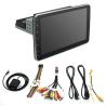 Buy cheap 1din 10 inch multimedia single din android car stereo audio retractable 1 din car radio carplay rotatable 360 degreeo from wholesalers