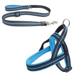 XXS-XXL Reflective Leash And Collar Nylon Four Legged Hi Vis Dog Leads