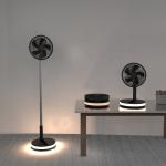 HEBRONFAN Mini Telescopic Folding Fan Battery Powered 2.6 Pounds