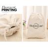 Buy cheap Customize Cotton Dust Bag Small Linen Drawstring Bag Canvas For Shoes Gift Present from wholesalers