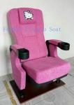 Hello Kity Headrest Cinema Theatre Chair Iso Certification Pp Armrest Flame
