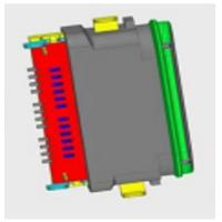 Buy cheap 24 Pins USB Type C SMT Connector Right Angle Middle Mount Sink Board product