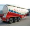 Buy cheap V Type Tank Semi Trailer 50 - 55 M3 , Dry Bulk Cement Trailers Heavy Duty from wholesalers