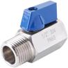 Buy cheap Equal Mini Ball Valve 1/8" WZ Stainless Steel 304 316 FF 1000PSI/PN63 Screw Manual from wholesalers