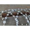 Buy cheap National Boundaries Used Wall Razor Barbed Wire For Prevent Climbing from wholesalers