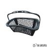 Buy cheap Handheld Shopping Basket Red Color 470×320×210mm PP Material from wholesalers