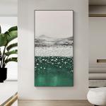 Medium Oil Painting Modern Home Decoration Thick Stone Landscape Abstract Hand