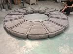Segmented Corrosion Resistant Mesh Pad Demister For Absorption Tower