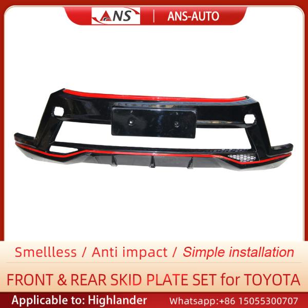 Buy cheap Red Auto Toyota Highlander Bumper Guard ISO9001 Certification from wholesalers