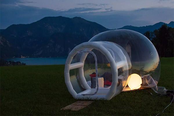 Buy cheap Transparent Dome Bubble Tent House Outdoor Camping Inflatable Bubble Hotel Room from wholesalers