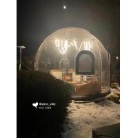 Buy cheap UV Resistance Clear Bubble Tents Green Diameter 3.5m Outdoor Bubble Dome product