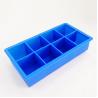 Buy cheap 15 Cavities BPA Free 12*24cm Square Silicone Ice Mold Cube Tray With Lid from wholesalers