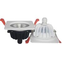 Buy cheap Square COB Waterproof IP65 LED Downlight , Bathroom Lights LED Downlights product