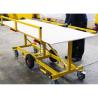 Buy cheap 6 Wheels Plasterboard Trolley 500kg Material Handling Equipment Fabrication from wholesalers