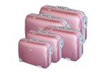 Popular Hard Case Luggage Set Foe Girls , Set Of 3 Lightweight Travel Luggage