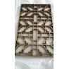 Buy cheap Cooper Metal Laser Cut Panels Color stainless steel screens Cooper Metal Laser Cut Panels For Sunshades Louver 304 316 from wholesalers