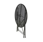 650mm Diameter 700mm Height Folding Outdoor Dining Table Durability