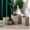 Buy cheap Hot Sale Big Indoor Outdoor Decorative Floor Planter Garden Pot Custom Ceramic Flower Pot Set from wholesalers