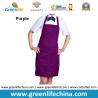Buy cheap Fashion popular advertising good polyester bib apron with dark blue color against dirty from wholesalers