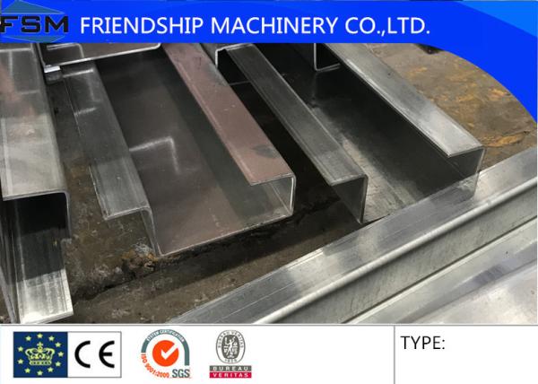 Buy cheap Full Automatic 3mm GI Door Frame Metal Roofing Machine Use Gearbox Driven from wholesalers