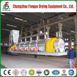 2-5T/D Cross Flow Vacuum Rotating Drum Dryer For Powder Bulk