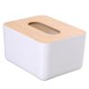 Buy cheap Rectangular Bamboo Wooden Tissue Box Holder Dispenser from wholesalers