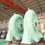 Mini Francis Hydro Water Turbine Generator Custom Colors 100KW-70MW